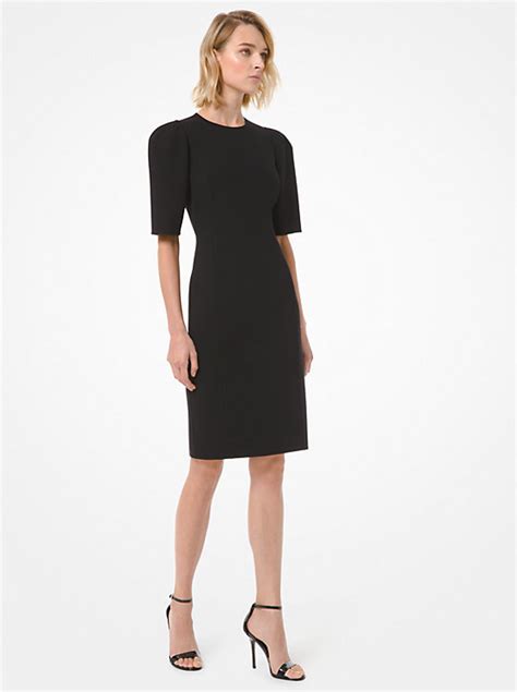 michael kors black puff sleeve dress|Stretch Bouclé Puff.